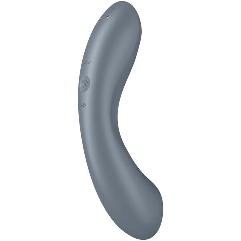 SATISFYER - CURVE TRINITY 1 AIR PULSE VIBRATION GREY thumb 5