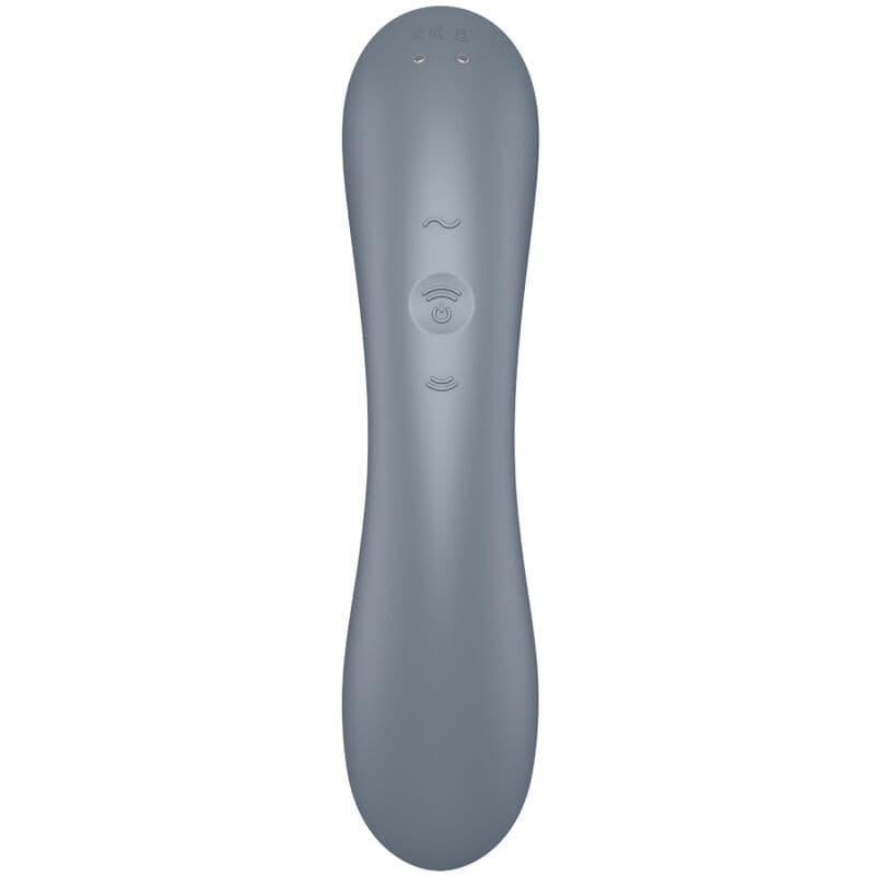 SATISFYER - CURVE TRINITY 1 AIR PULSE VIBRATION GREY thumb 6