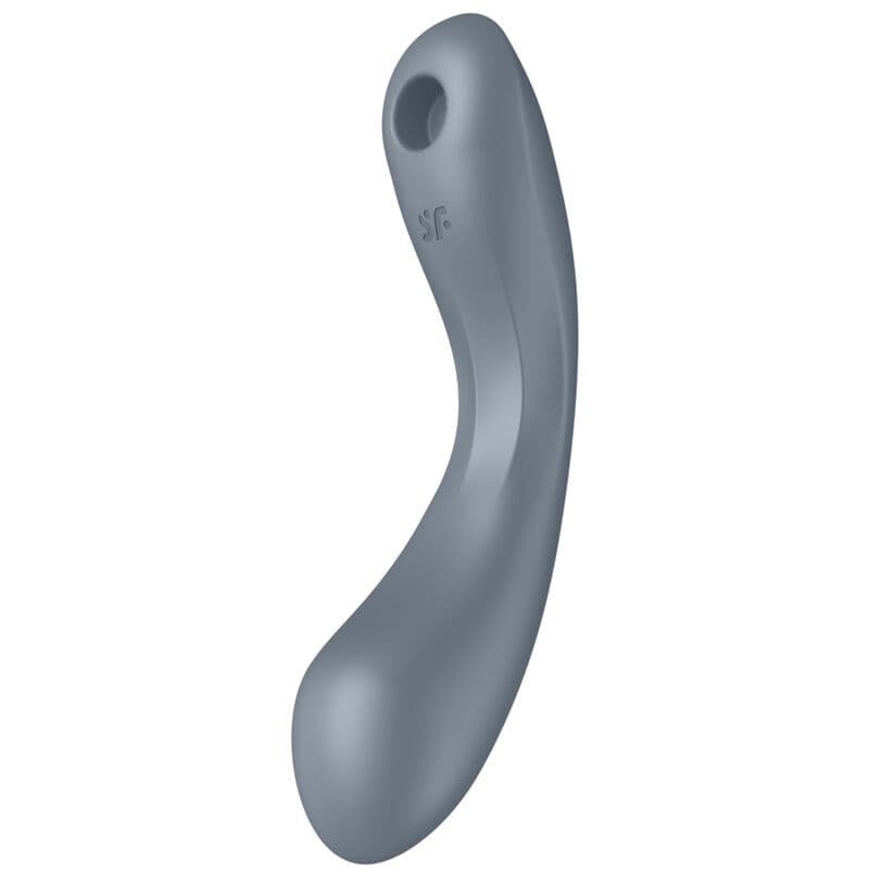 SATISFYER - CURVE TRINITY 1 AIR PULSE VIBRATION GREY thumb 3