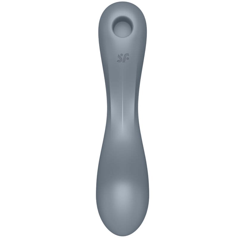 SATISFYER - CURVE TRINITY 1 AIR PULSE VIBRATION GREY thumb 4