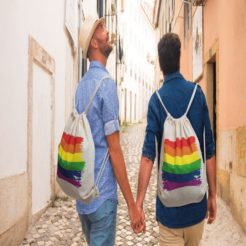 PRIDE - COTTON LGBT FLAG BACKPACK thumb 2