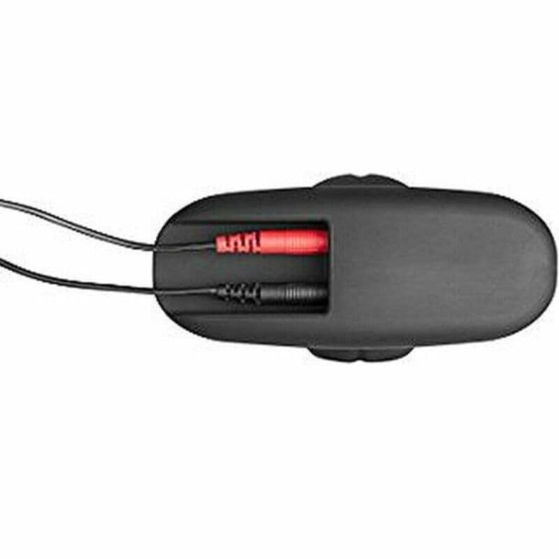 ELECTRASTIM - SILICONE BLACK ROCKER BUTT PLUG LARGE thumb 5