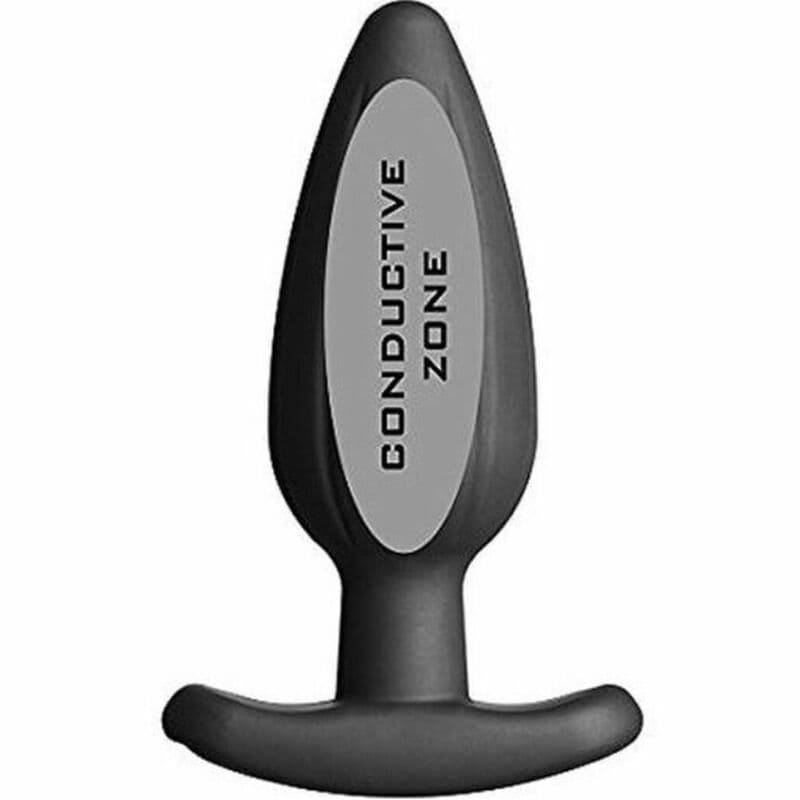 ELECTRASTIM - SILICONE BLACK ROCKER BUTT PLUG LARGE thumb 4