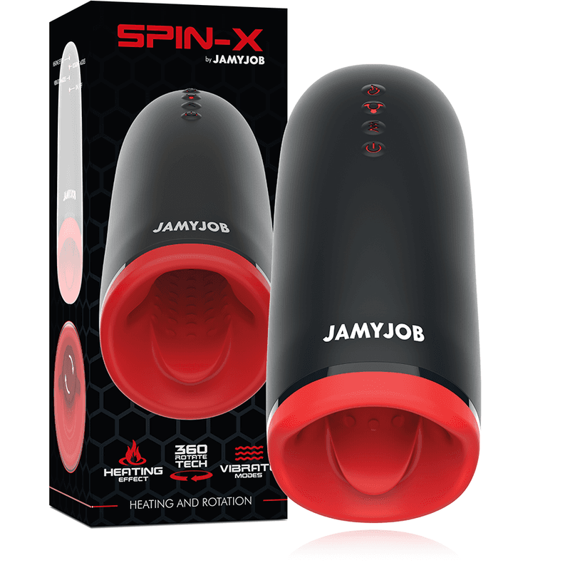 JAMYJOB - SPIN-X HEATING AND ROTATION MASTURBATOR thumb 2