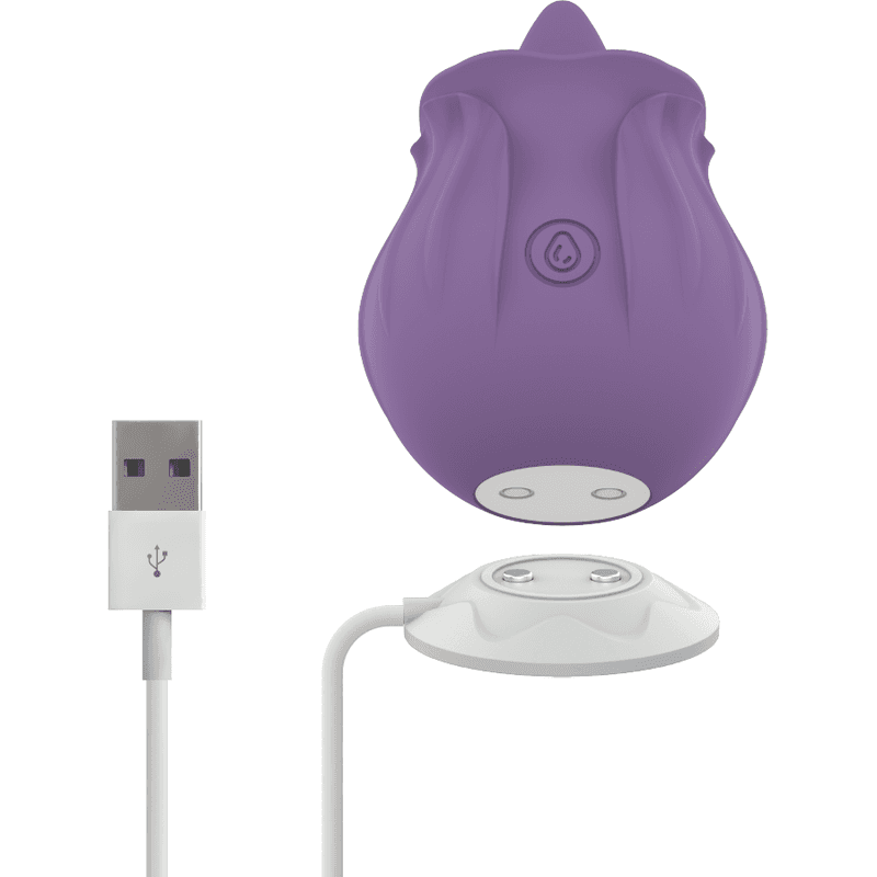 INTENSE - VIOLET CL TORIS STIMULATOR 10 VIBRATIONS LILAC thumb 3