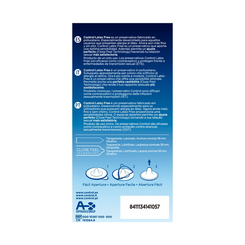 CONTROL - FREE SIN LATEX CONDOMS 5 UNITS thumb 2