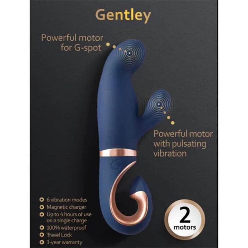 G-VIBE - GENTLEY G-SPOT VIBE CARIBBEAN BLUE thumb 2