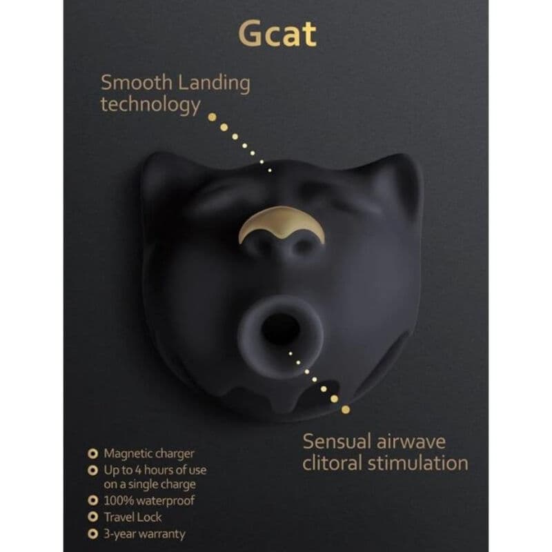 G-VIBE - GCAT MYSTIC CLITORAL SUCKER BLACK thumb 2