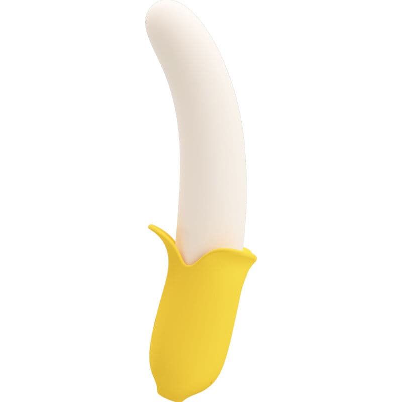 PRETTY LOVE - BANANA GEEK SUPER POWER 7 VIBRATIONS UP&DOWN SILICONE BLACK thumb 2