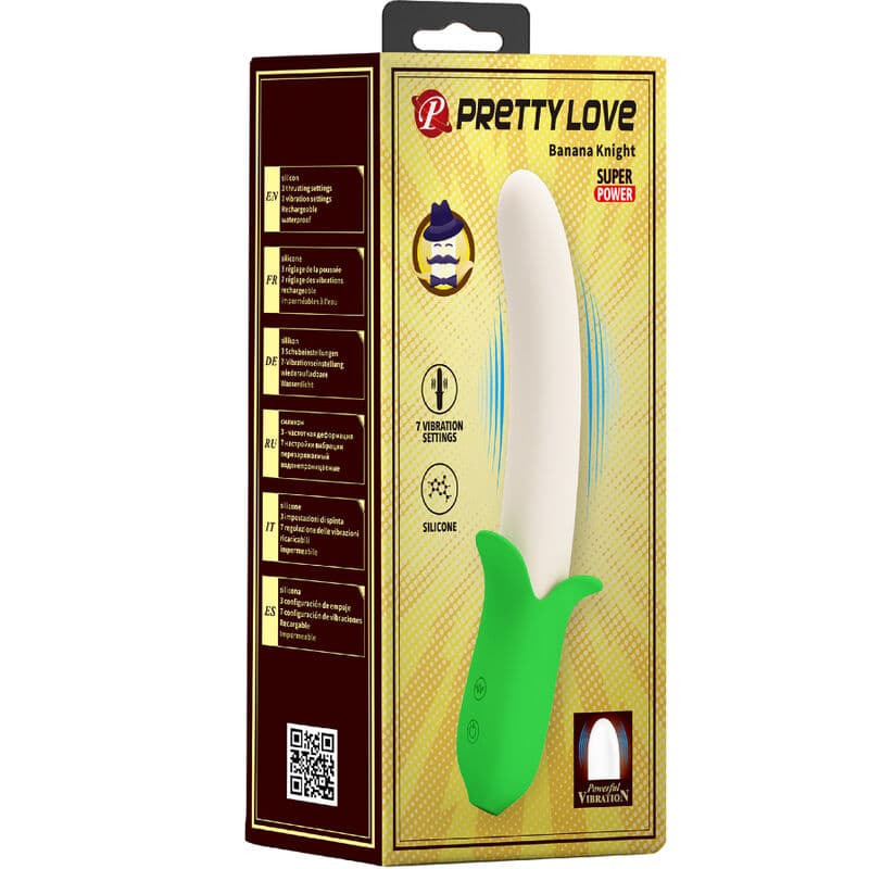 PRETTY LOVE - BANANA KNIGHT SUPER POWER 7 SILICONE VIBRATIONS thumb 7