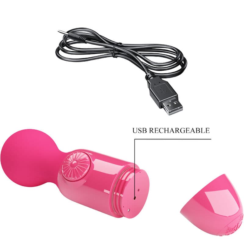 PRETTY LOVE - MAGENTA MINI PERSONAL MASSAGER thumb 6