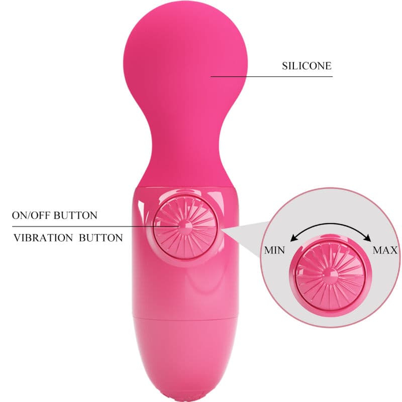 PRETTY LOVE - MAGENTA MINI PERSONAL MASSAGER thumb 7