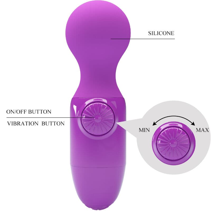 PRETTY LOVE - PURPLE MINI PERSONAL MASSAGER thumb 7