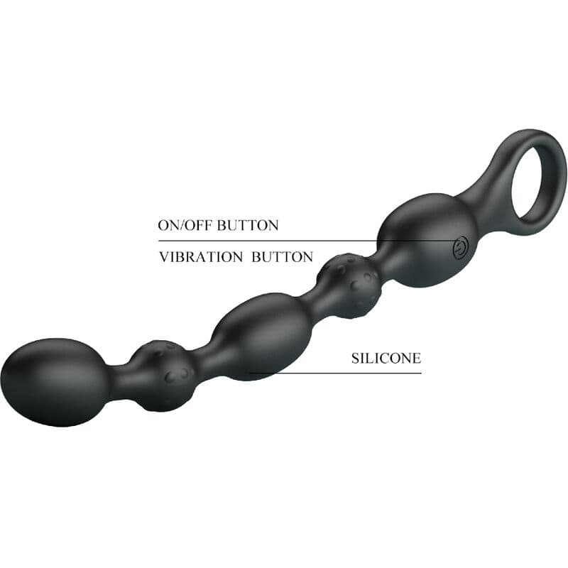 PRETTY LOVE - VAN ANAL BALLS 10 VIBRATIONS RECHARGEABLE SILICONE thumb 7
