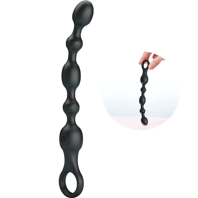 PRETTY LOVE - VAN ANAL BALLS 10 VIBRATIONS RECHARGEABLE SILICONE thumb 6