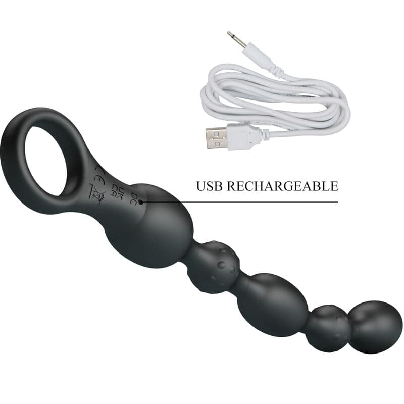 PRETTY LOVE - VAN ANAL BALLS 10 VIBRATIONS RECHARGEABLE SILICONE thumb 8