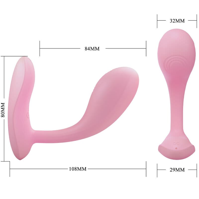 PRETTY LOVE - BAIRD G-SPOT 12 VIBRATIONS RECHARGEABLE PINK APP thumb 5