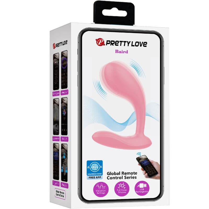 PRETTY LOVE - BAIRD G-SPOT 12 VIBRATIONS RECHARGEABLE PINK APP thumb 9