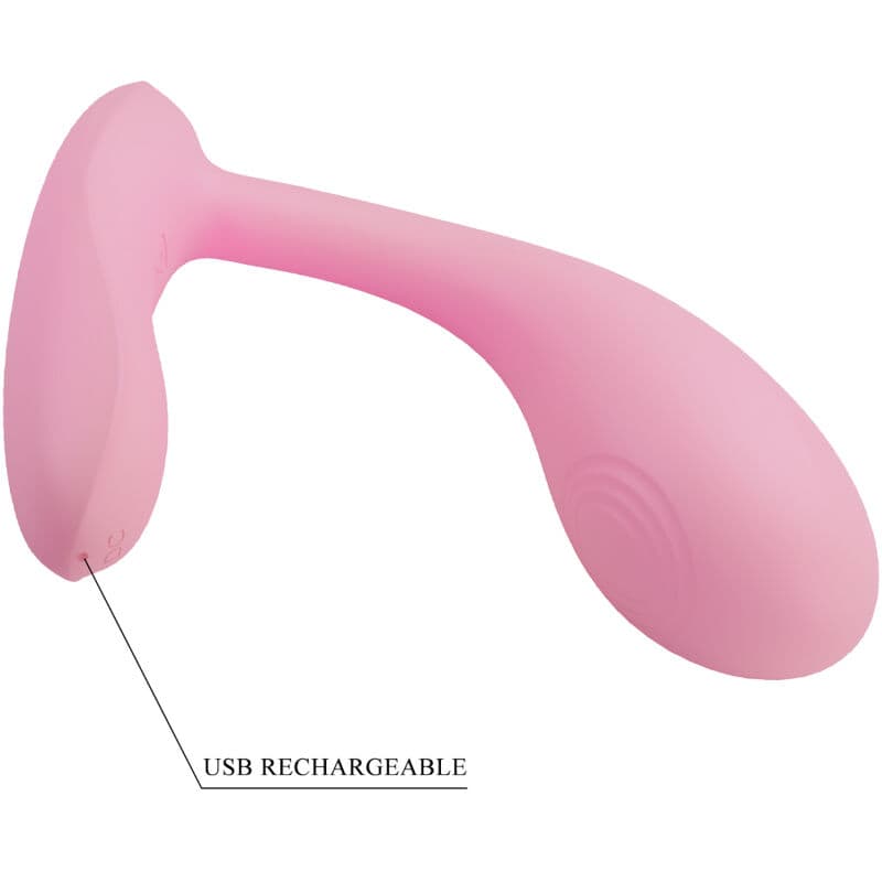 PRETTY LOVE - BAIRD G-SPOT 12 VIBRATIONS RECHARGEABLE PINK APP thumb 6