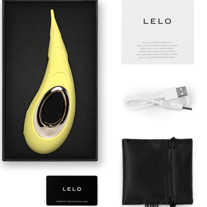 LELO - DOT CRUISE YELLOW CLITORIS STIMULATOR thumb 5