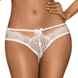 PENTHOUSE - ADORE ME PANTIES WHITE S/M thumb 5