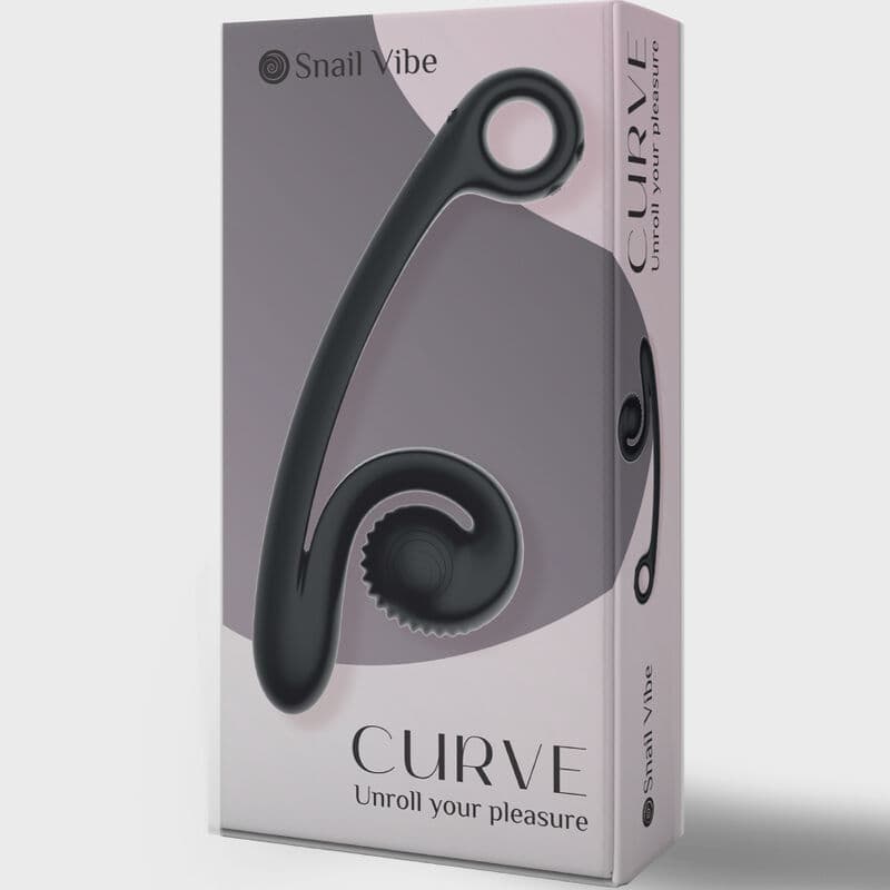 SNAIL VIBE - CURVE VIBRATOR BLACK thumb 4