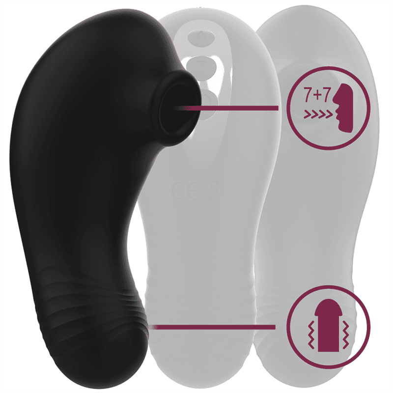 RITHUAL - SHUSHU PRO POCKET CLITORIS STIMULATOR 2 POWERFUL JET MOTORS thumb 3