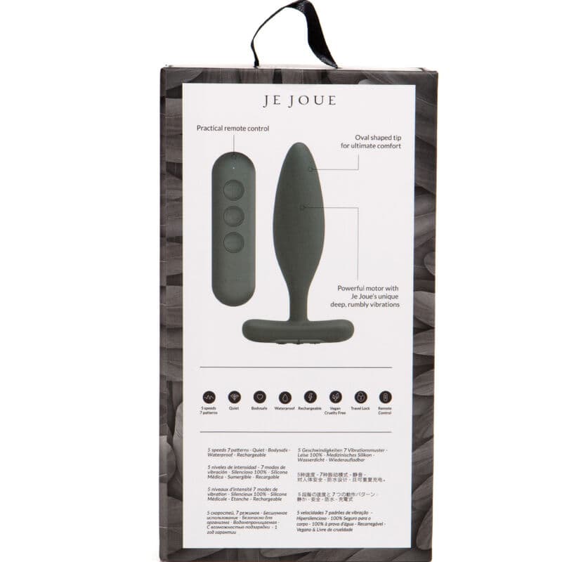 JE JOUE - VESTA ANAL PLUG VIBRATOR BLACK thumb 5