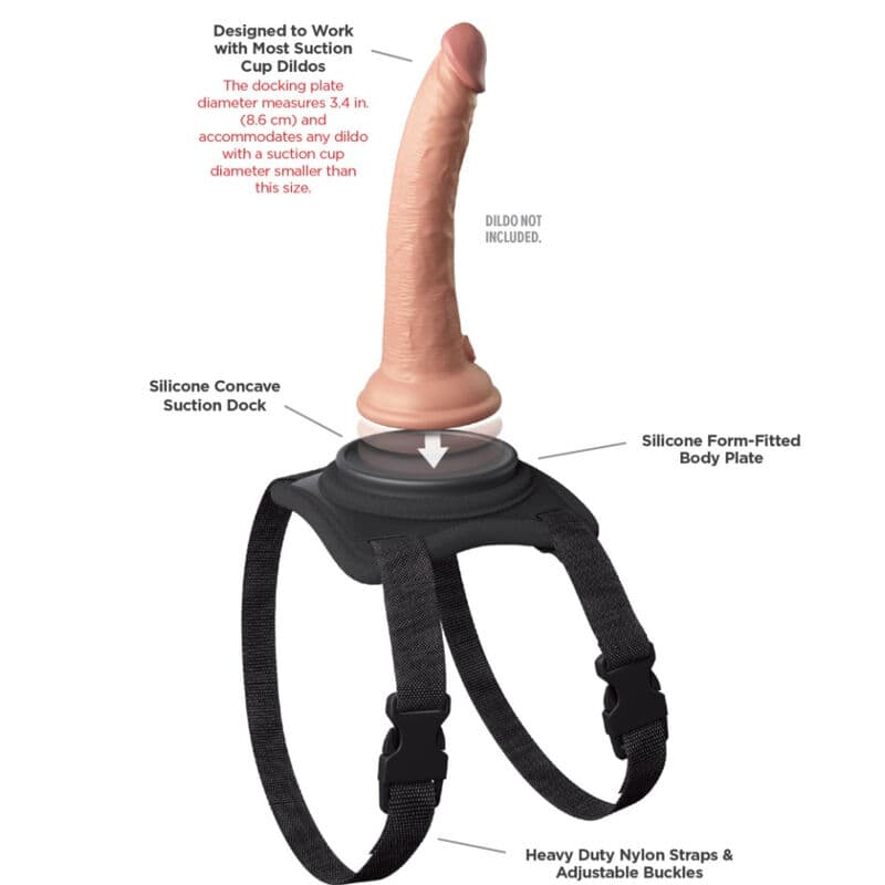 PIPEDREAMS - BODY DOCK LAP STRAP HARNESS thumb 5