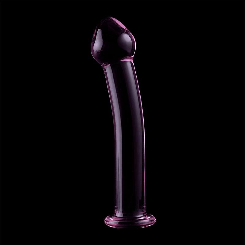 NEBULA SERIES BY IBIZA - MODEL 11 DILDO BOROSILICATE GLASS PINK 16 CM -O- 3 CM thumb 7