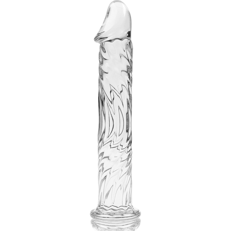 NEBULA SERIES BY IBIZA - MODEL 12 DILDO BOROSILICATE GLASS CLEAR 17 CM -O- 3.5 CM thumb 5