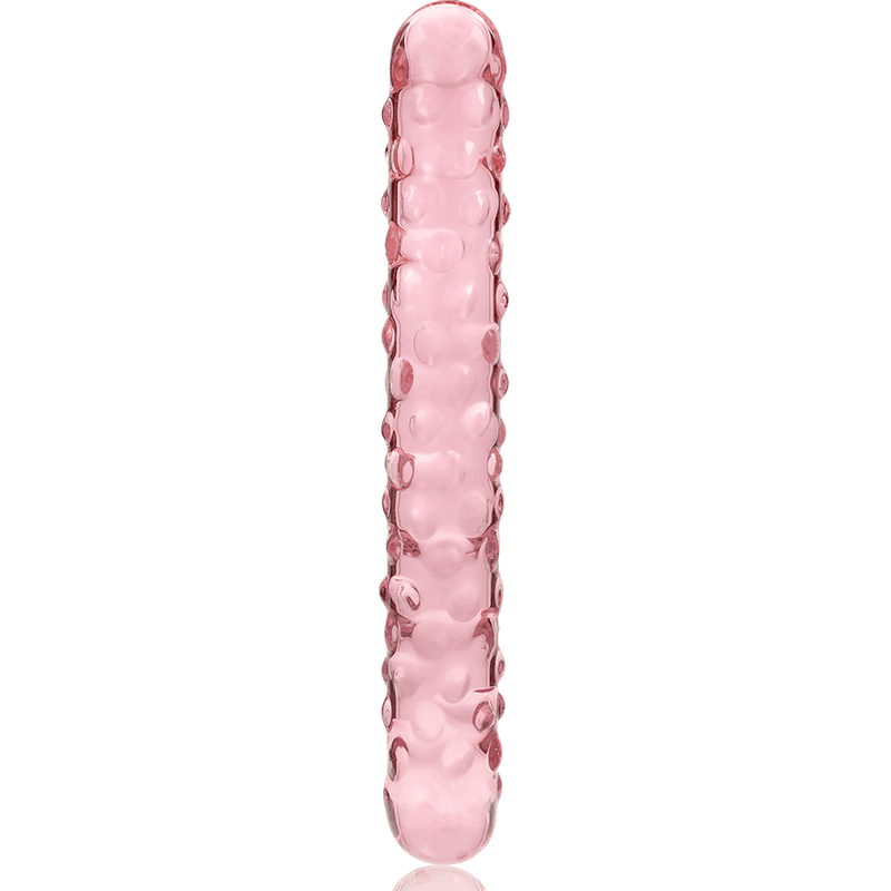 NEBULA SERIES BY IBIZA - MODEL 15 DILDO BOROSILICATE GLASS PINK 18.5 CM -O- 3 CM thumb 5