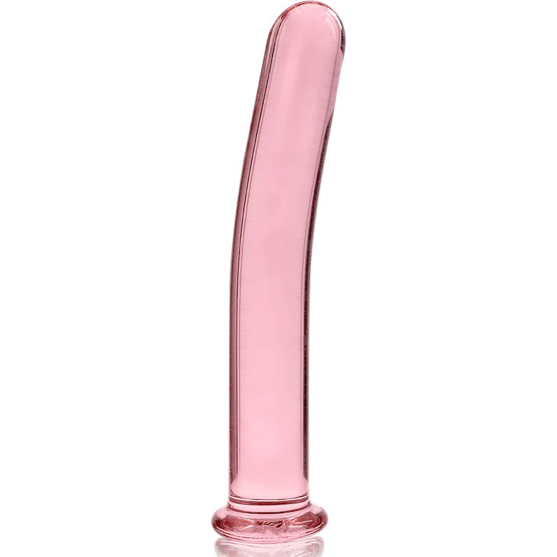 NEBULA SERIES BY IBIZA - MODEL 17 DILDO BOROSILICATE GLASS PINK 18.5 CM -O- 3 CM thumb 5