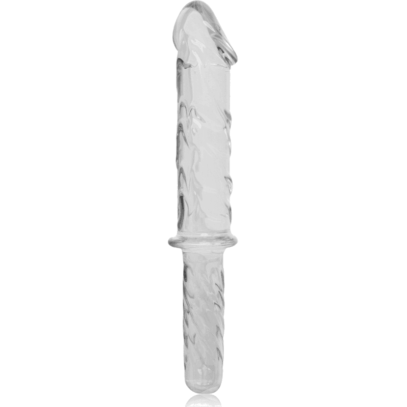 NEBULA SERIES BY IBIZA - MODEL 24 DILDO BOROSILICATE GLASS CLEAR 28.5 CM -O- 5 CM thumb 5