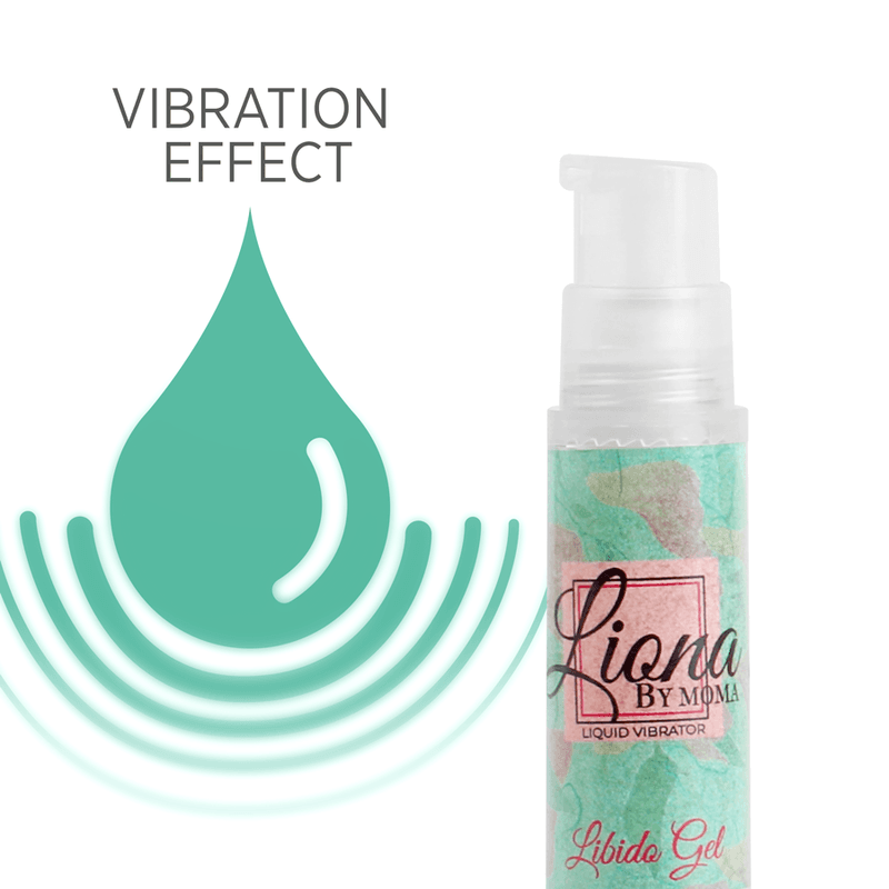 LIONA BY MOMA - LIQUID VIBRATOR LIBIDO GEL 6 ML thumb 2