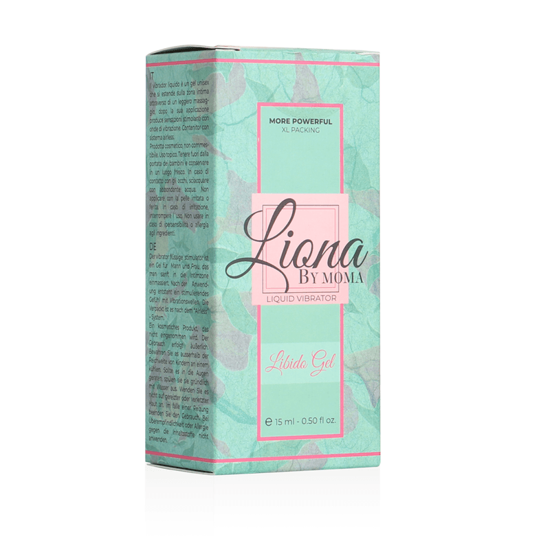 LIONA BY MOMA - LIQUID VIBRATOR LIBIDO GEL 15 ML thumb 5