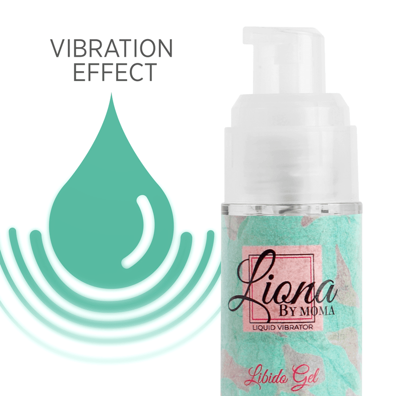 LIONA BY MOMA - LIQUID VIBRATOR LIBIDO GEL 15 ML thumb 2