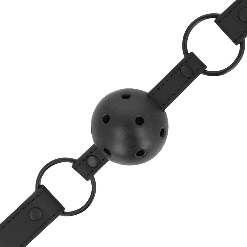 INTENSE - FETISH VEGAN LEATHER BALL GAG thumb 3