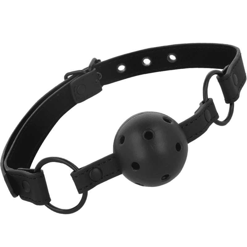 INTENSE - FETISH VEGAN LEATHER BALL GAG thumb 2