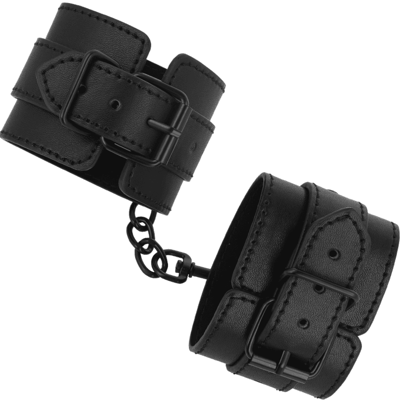 INTENSE - FETISH VEGAN LEATHER HANDCUFFS thumb 2