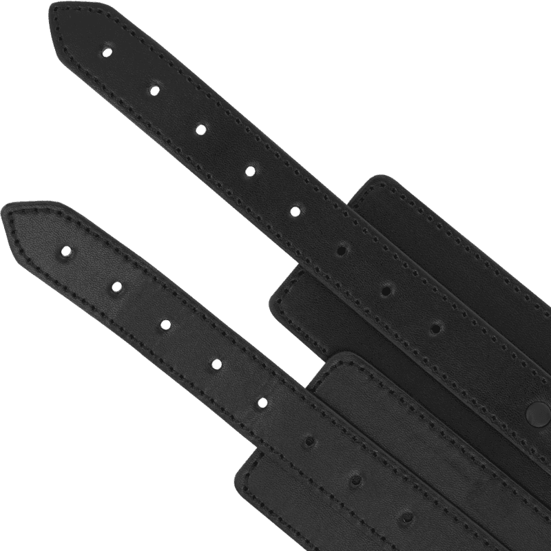 INTENSE - FETISH VEGAN LEATHER ANKLE CUFFS thumb 5
