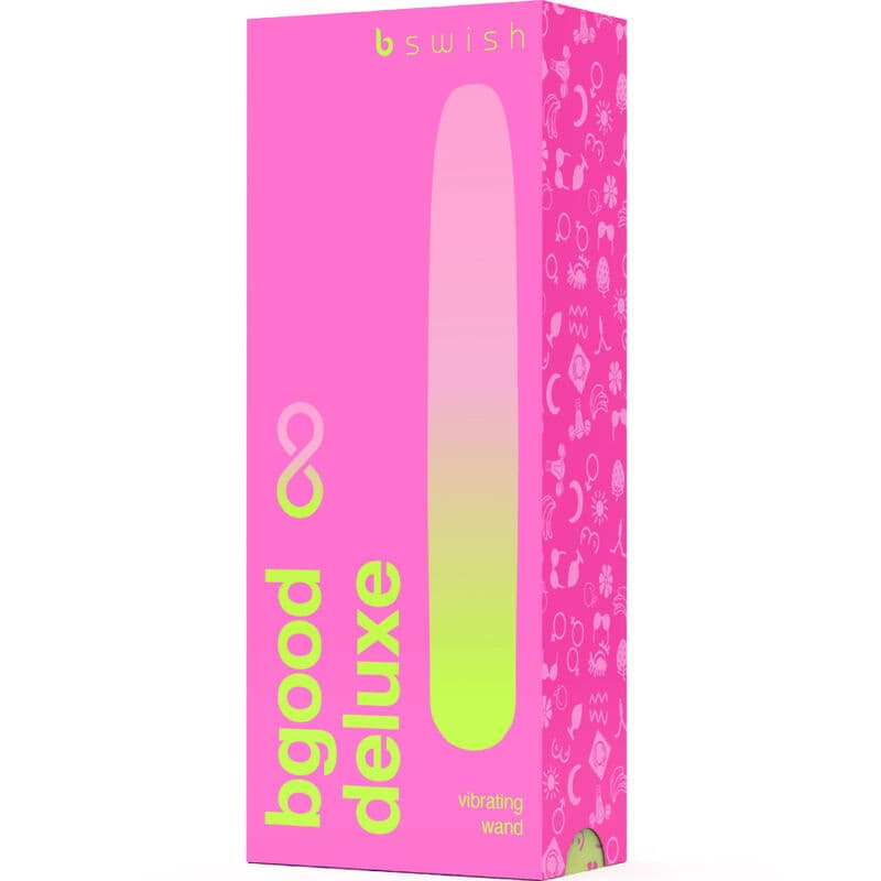 B SWISH - BGOOD INFINITE DELUXE RECHARGEABLE VIBRATOR PINK SILICONE thumb 4