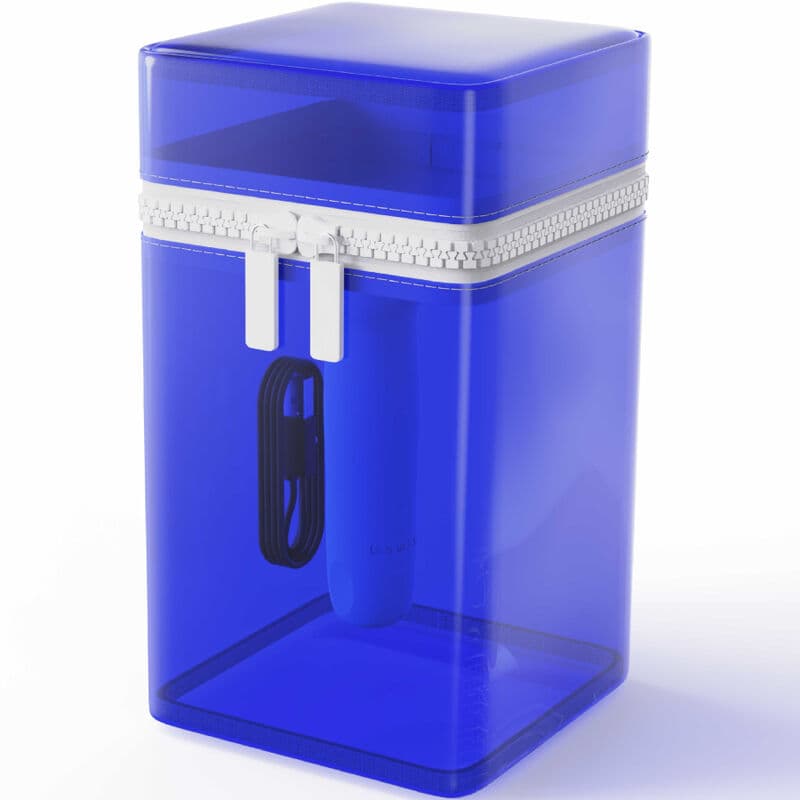 B SWISH - BCUTE CURVE INFINITE CLASSIC LIMITED EDITION BLUE SILICONE RECHARGEABLE VIBRATOR thumb 3