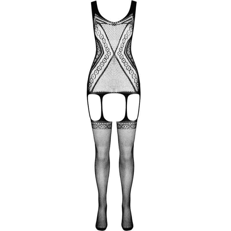 PASSION - ECO COLLECTION BODYSTOCKING ECO BS007 WHITE thumb 3