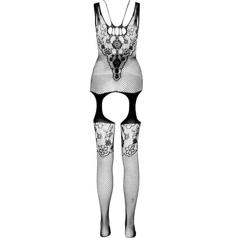 PASSION - ECO COLLECTION BODYSTOCKING ECO BS011 WHITE thumb 4