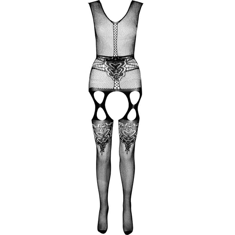 PASSION - ECO COLLECTION BODYSTOCKING ECO BS014 BLACK thumb 3