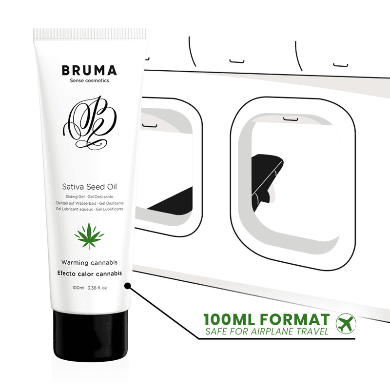 BRUMA - SATIVA SEED OIL SLIDING GEL WARMING CANNABIS FLAVOR 100 ML thumb 5