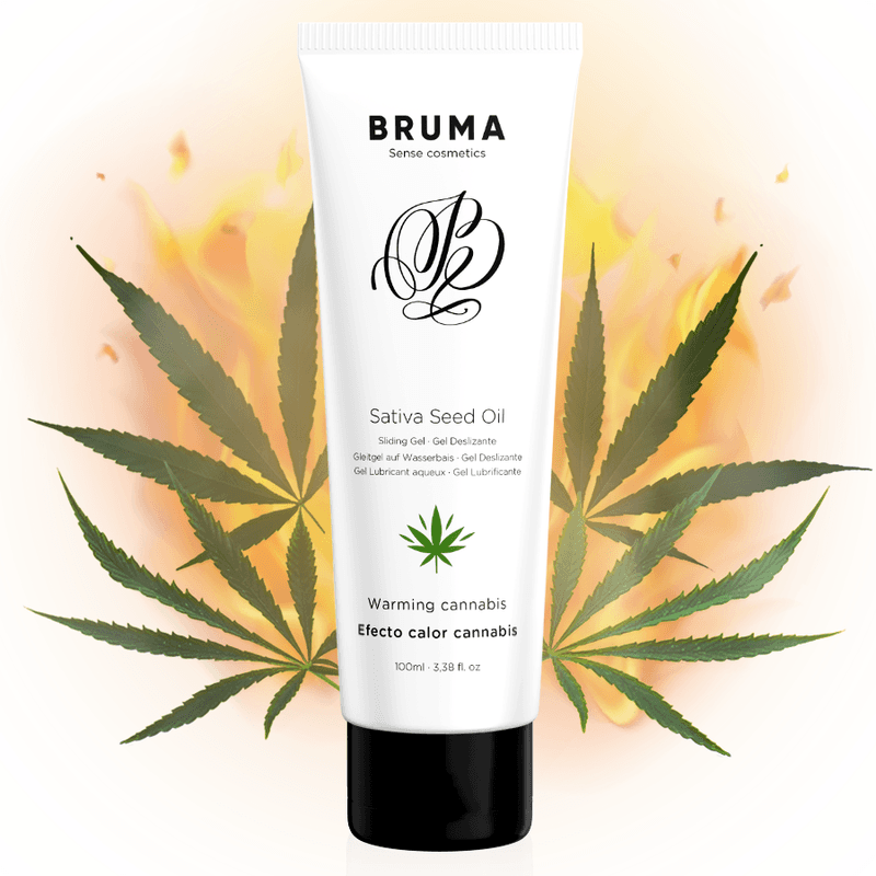 BRUMA - SATIVA SEED OIL SLIDING GEL WARMING CANNABIS FLAVOR 100 ML thumb 3