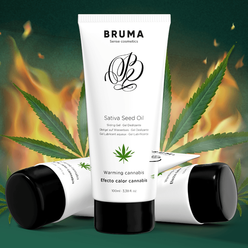 BRUMA - SATIVA SEED OIL SLIDING GEL WARMING CANNABIS FLAVOR 100 ML thumb 6
