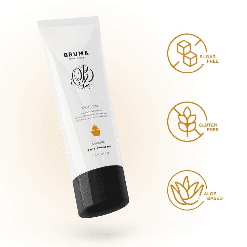 BRUMA - ALOE VERA SLIDING GEL CUPCAKE FLAVOR 100 ML thumb 4